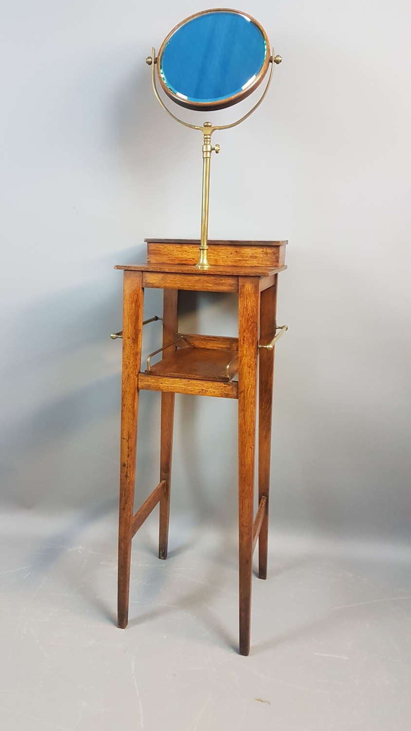 Arts & Crafts Shaving Stand In the manner of Liberty’s.
