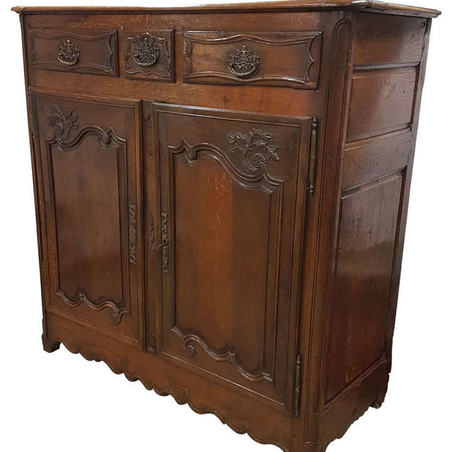 18thC French Provincial Oak Cabinet