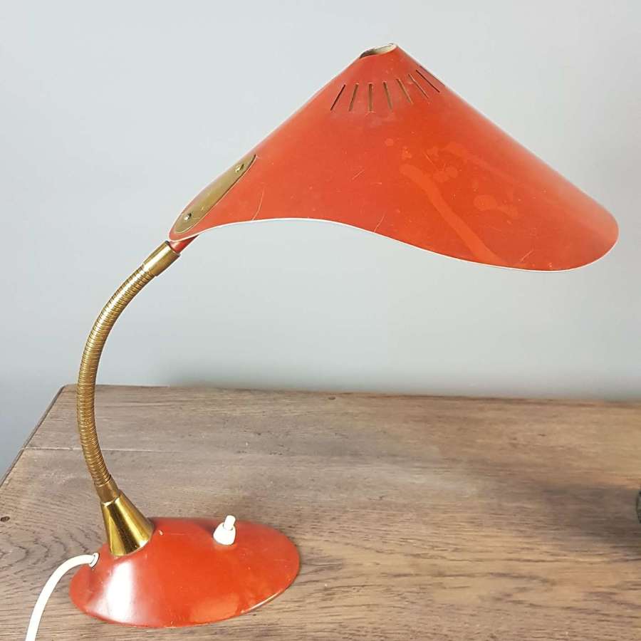 Rare 1950's Cobra Lamp by Cosack Leuchten