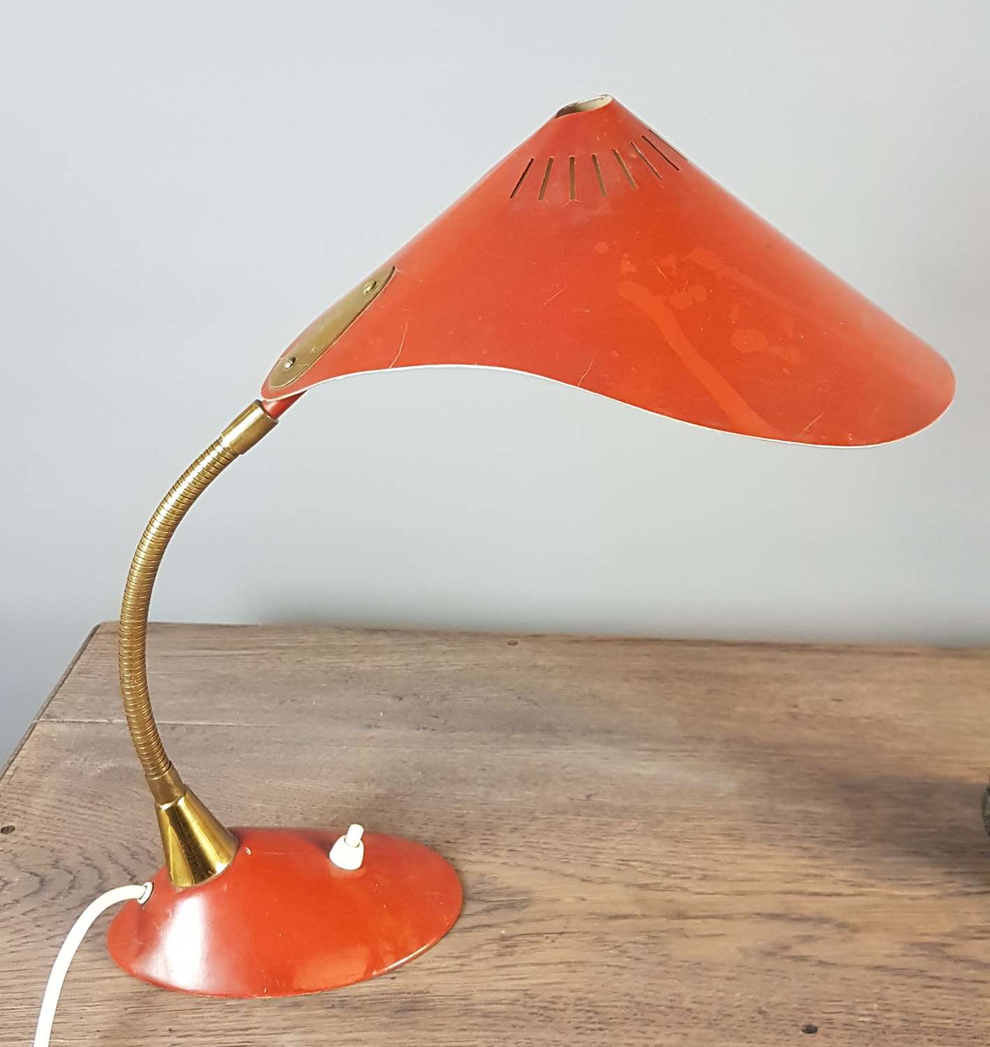 Rare 1950's Cobra Lamp by Cosack Leuchten