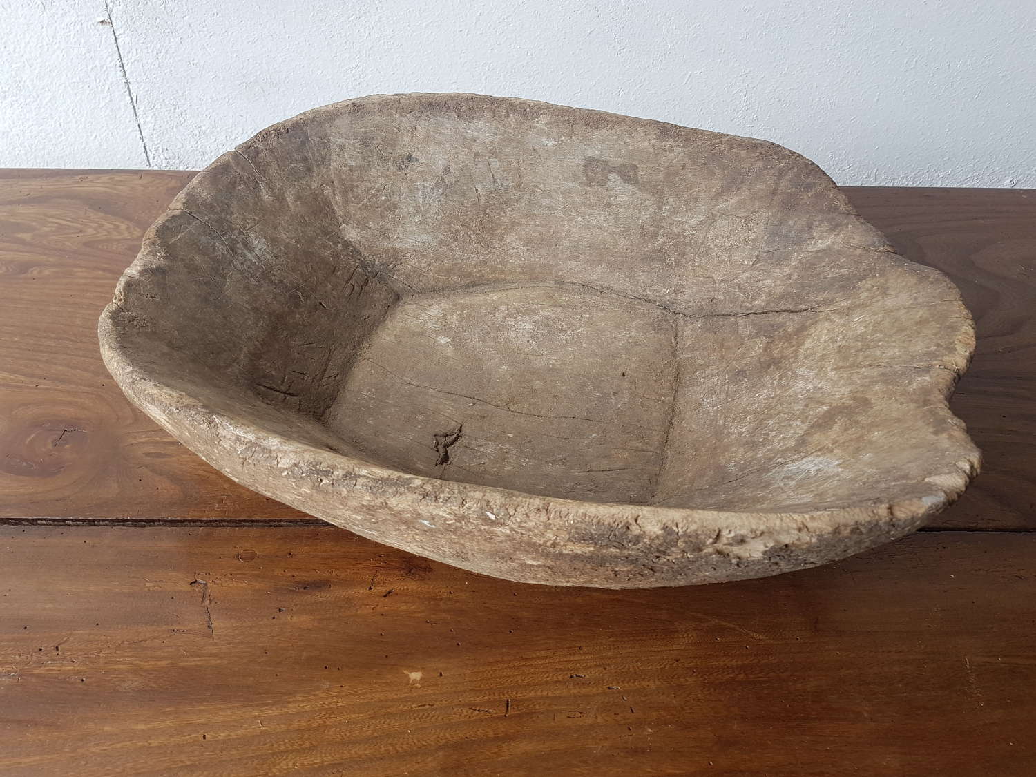 19thC Dug out bowl from the Carpathian Mountains